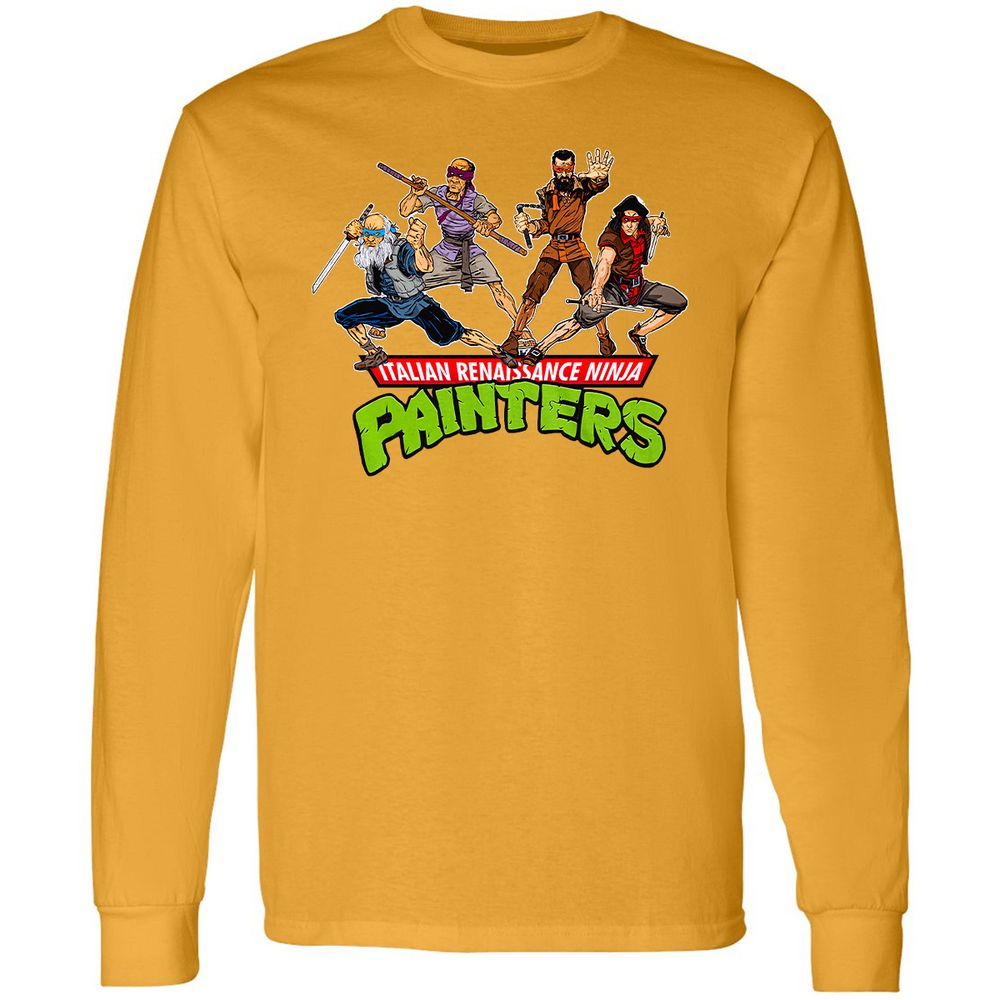 Long Sleeve T-Shirt - FDGGZ4P7 - Gold - 9