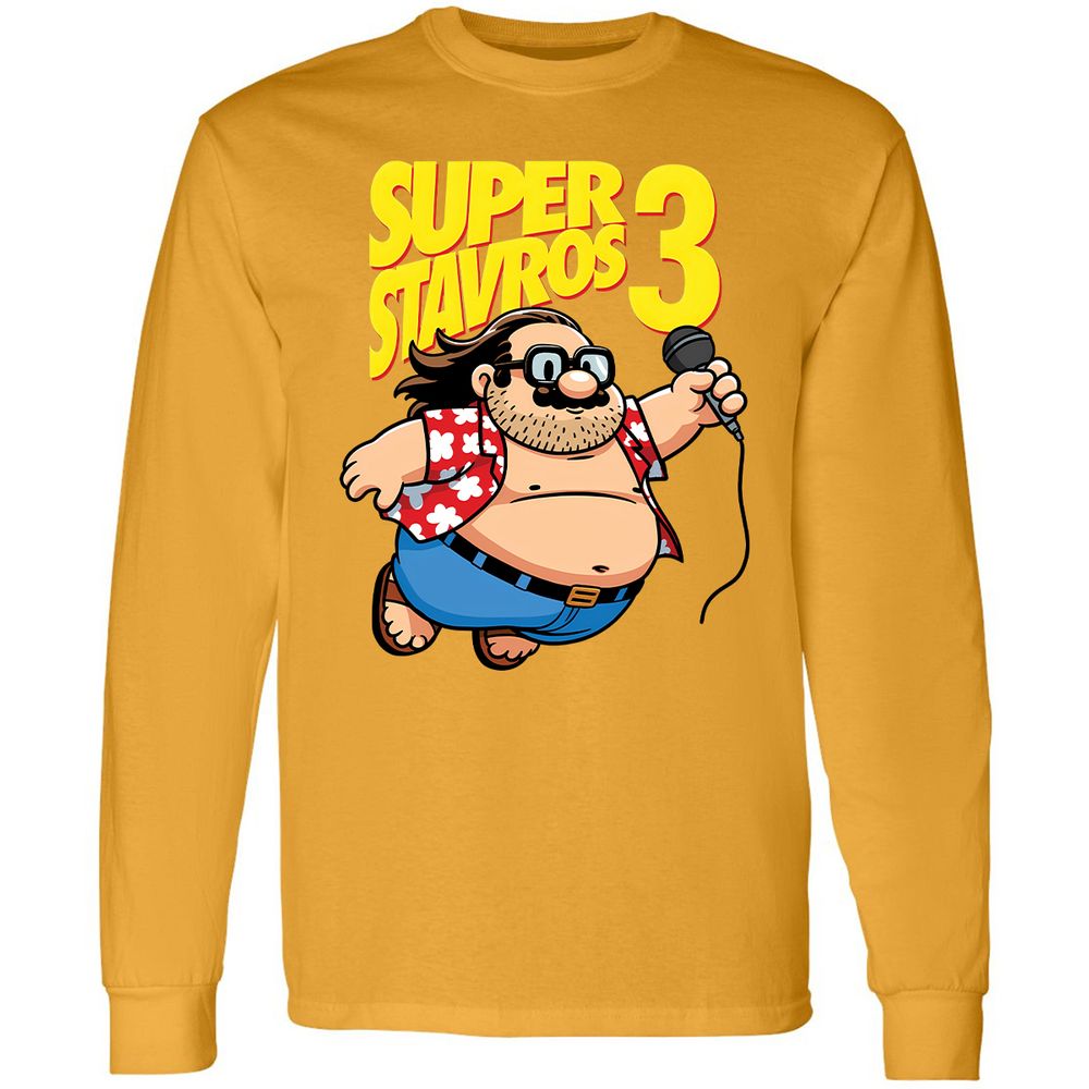 Long Sleeve T-Shirt - 858HAAV3 - Gold - 9