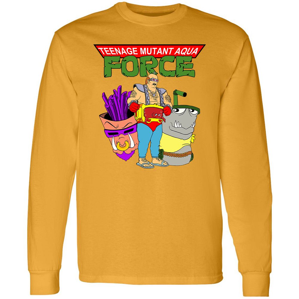 Long Sleeve T-Shirt - 8T3P1BK7 - Gold - 9