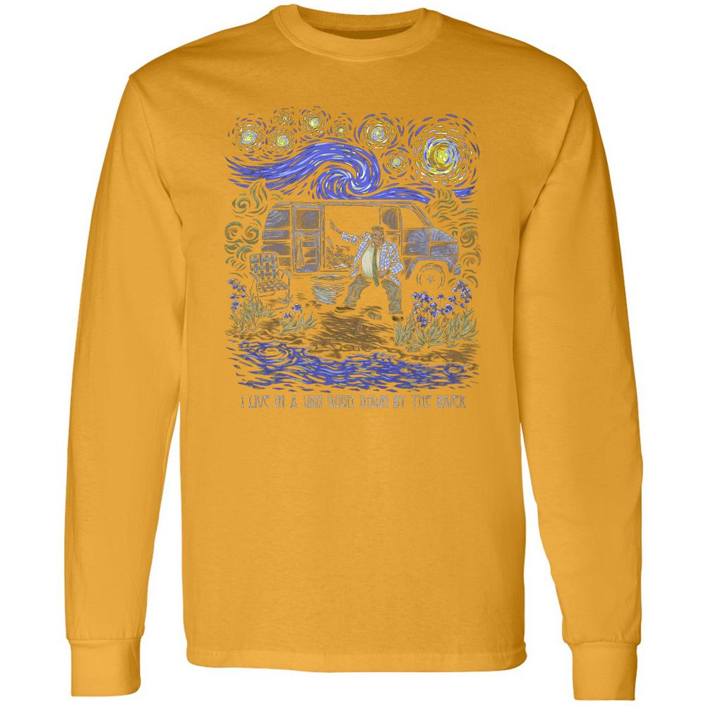 Long Sleeve T-Shirt - YQXDY422 - Gold - 9