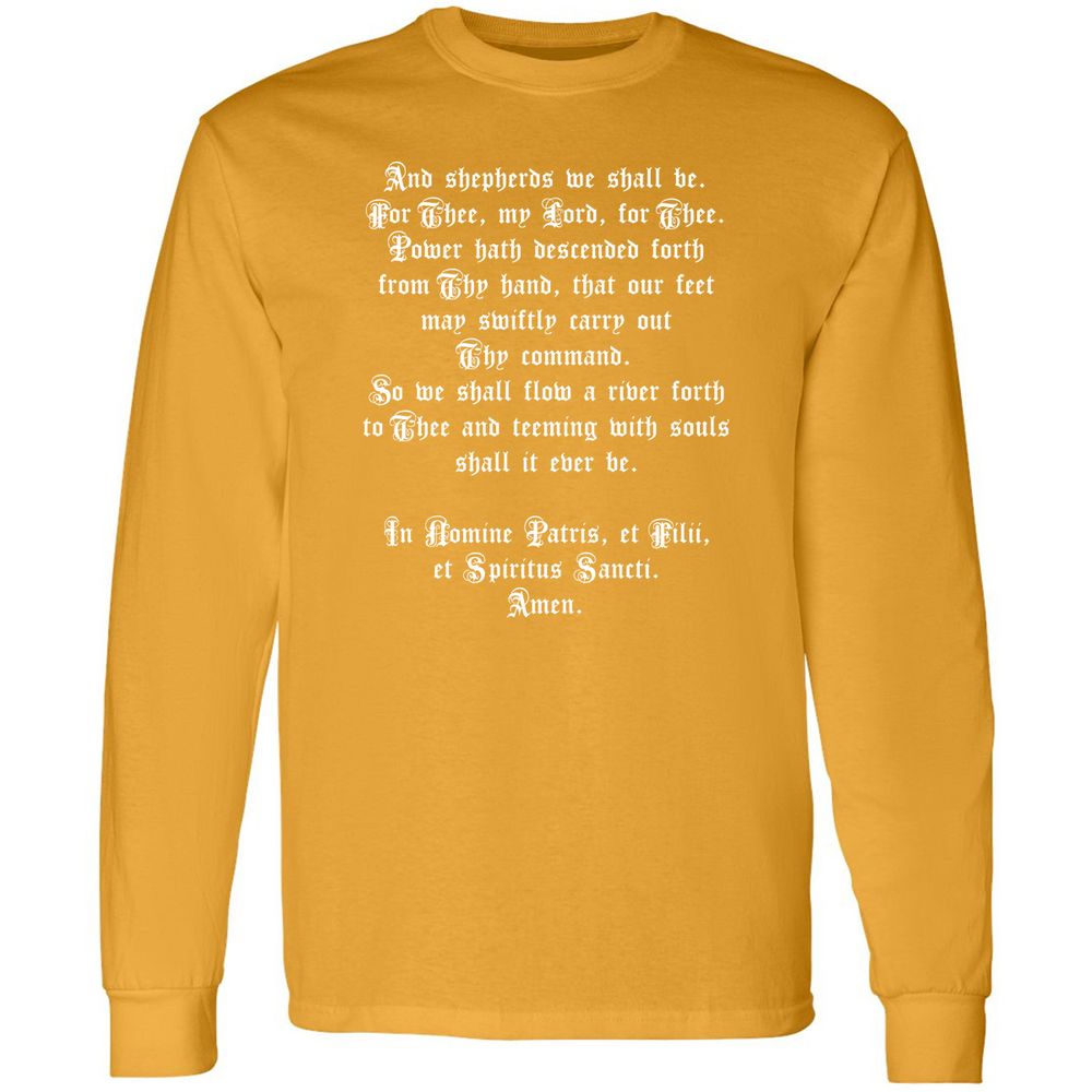 Long Sleeve T-Shirt - 56D5BQ6J - Gold - 9