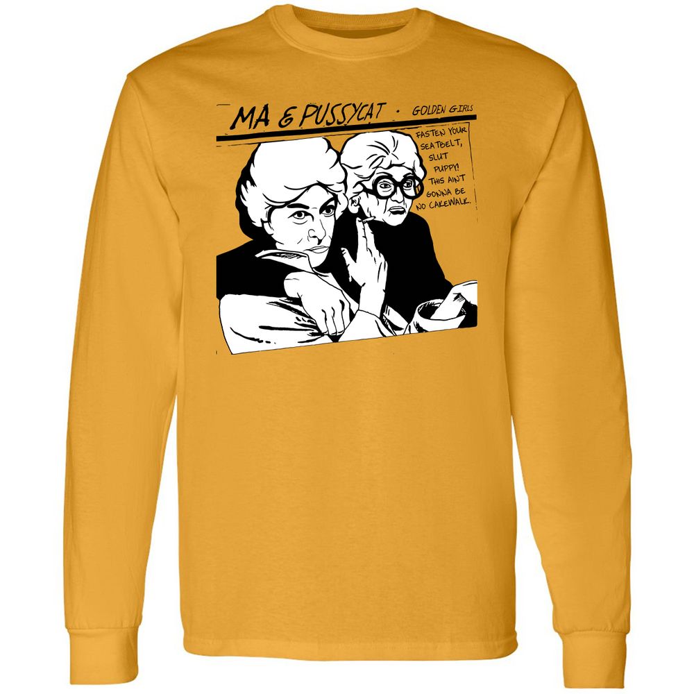 Long Sleeve T-Shirt - 7RLAC1SS - Gold - 9