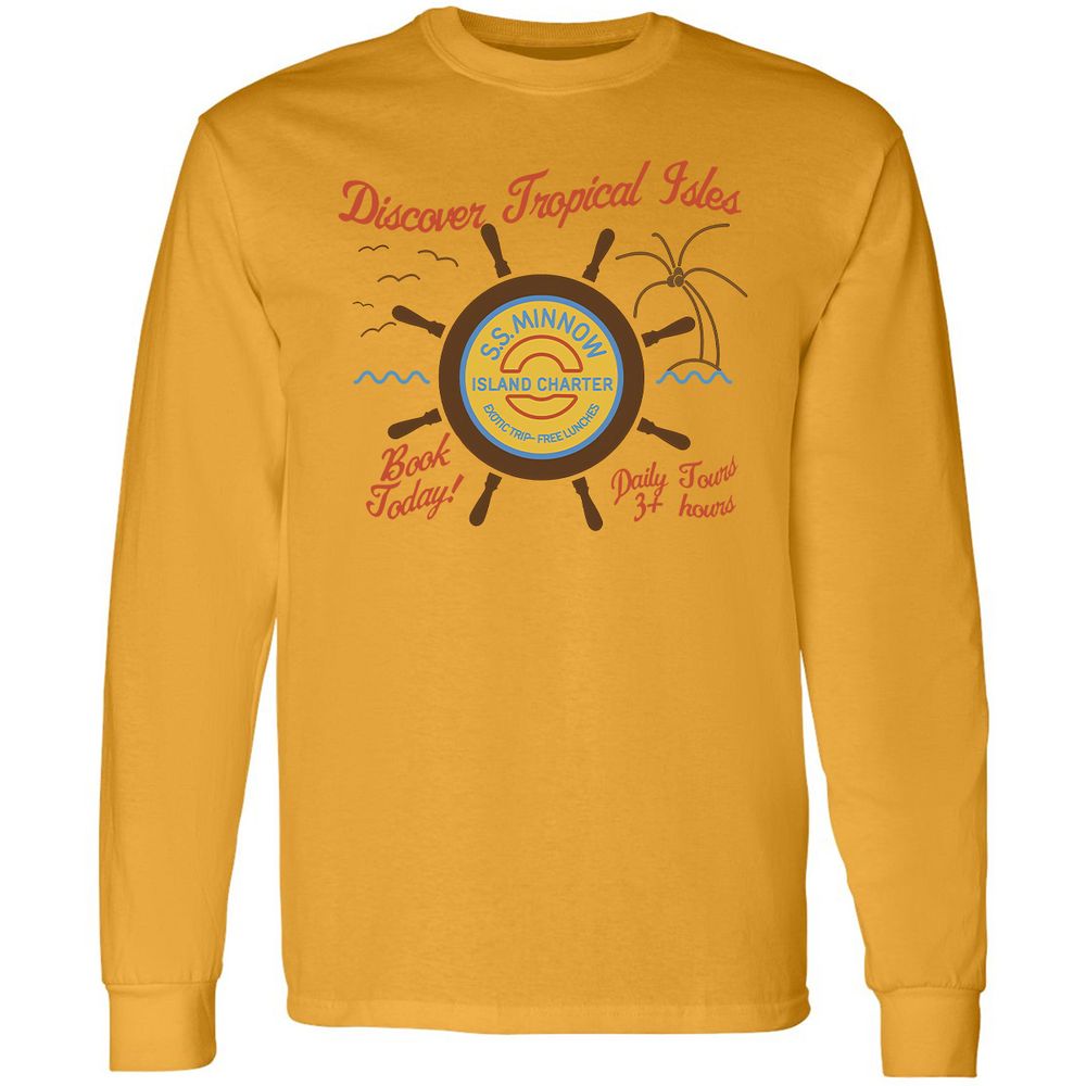 Long Sleeve T-Shirt - NQW8V4CK - Gold - 9
