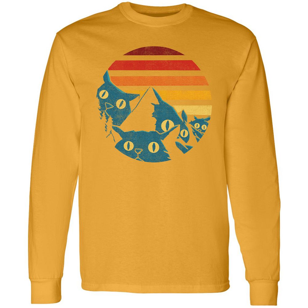 Long Sleeve T-Shirt - 2WPDHHFZ - Gold - 9