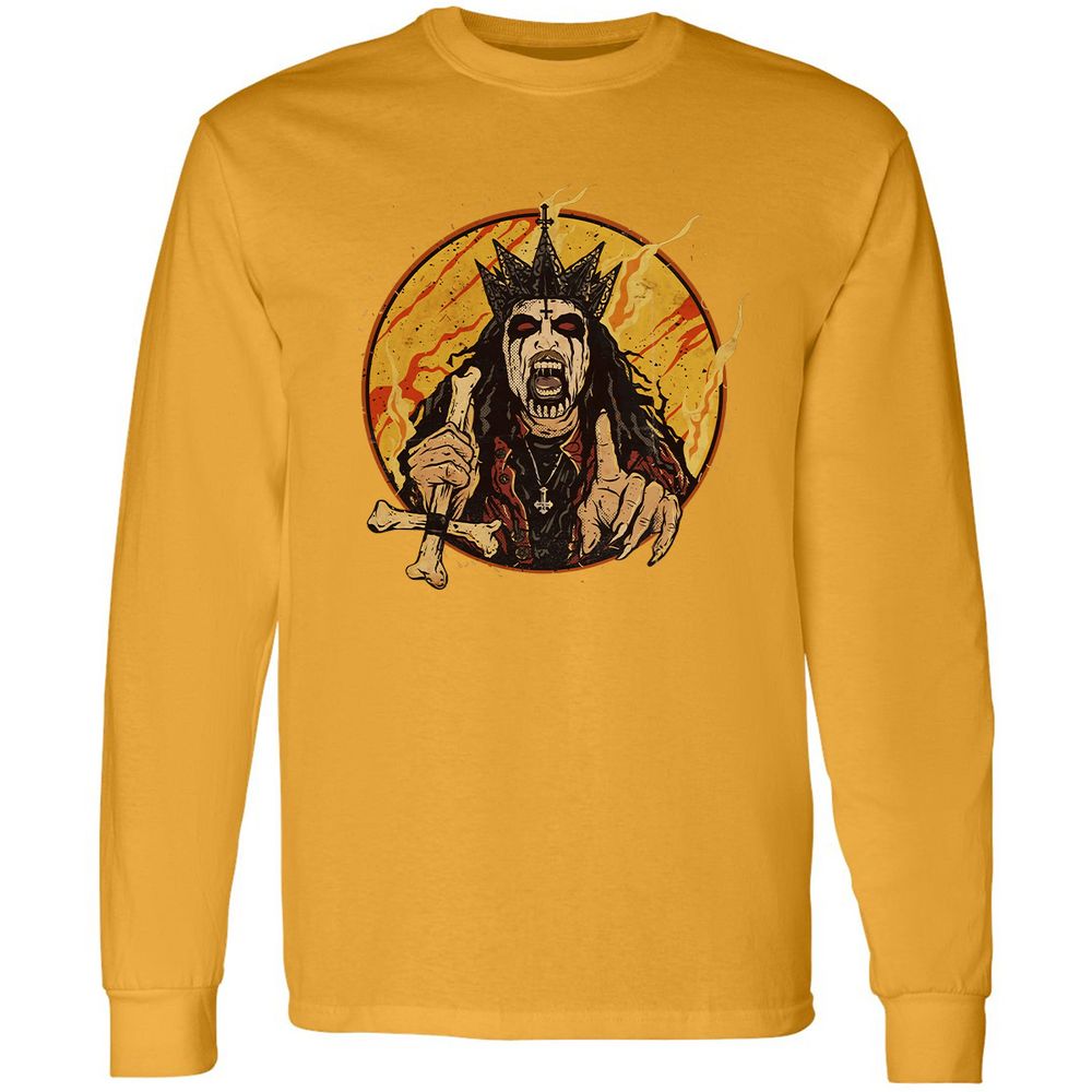 Long Sleeve T-Shirt - GGP1SCNP - Gold - 9