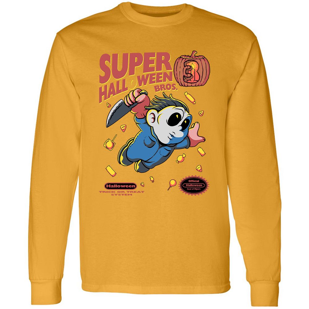 Long Sleeve T-Shirt - PPDU49CK - Gold - 9