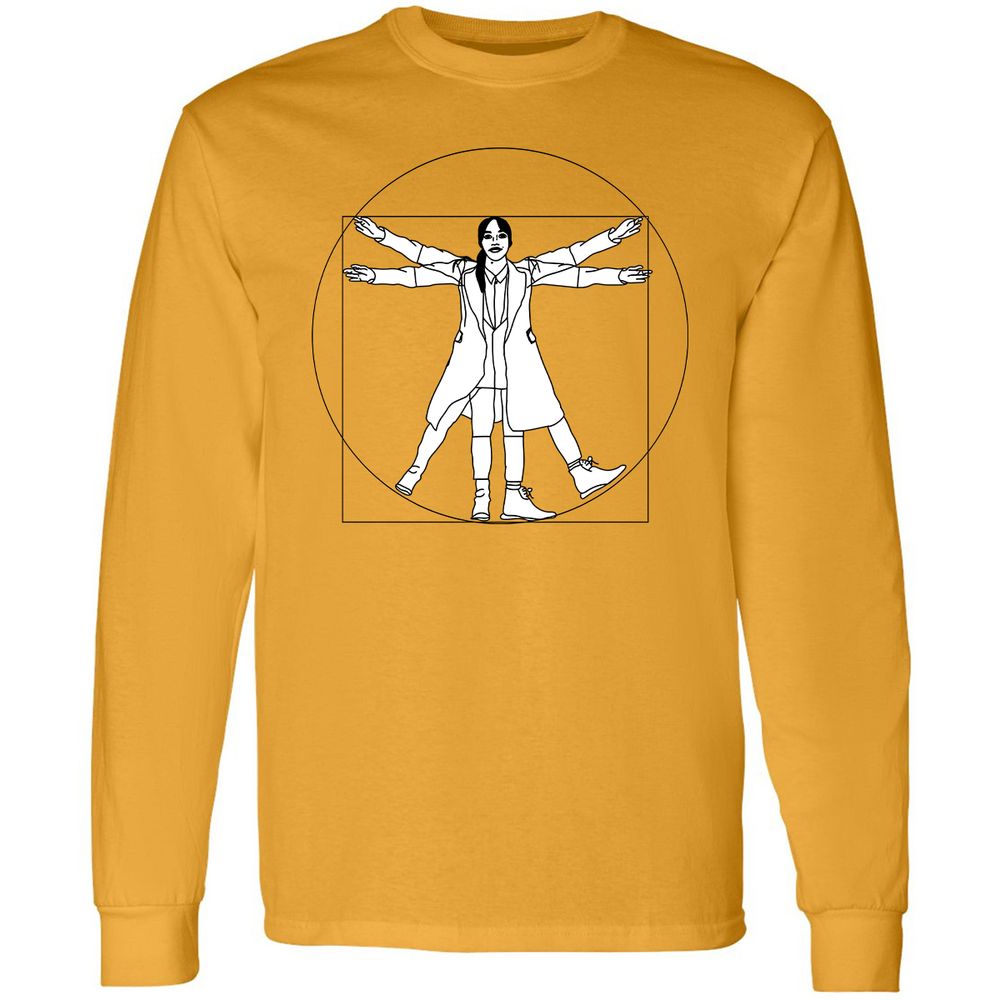 Vitruvian Philomena Cunk - Cunk on Earth - Gold - 9
