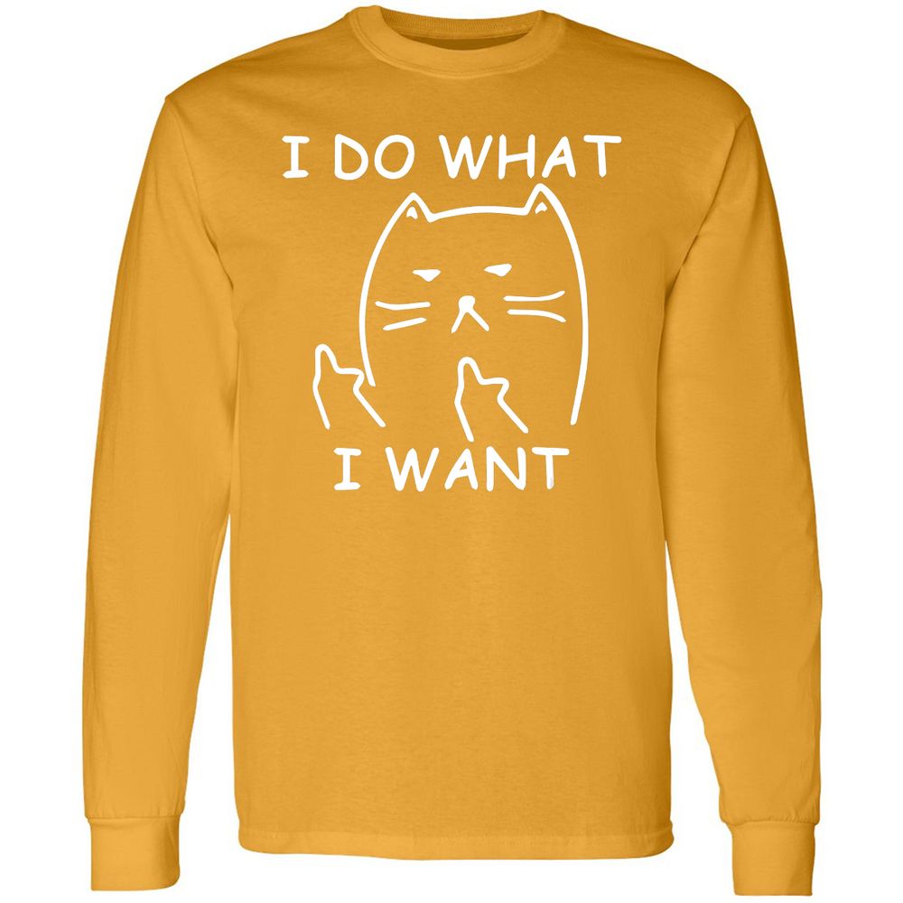 Long Sleeve T-Shirt - 4NSWUZDF - Gold - 9