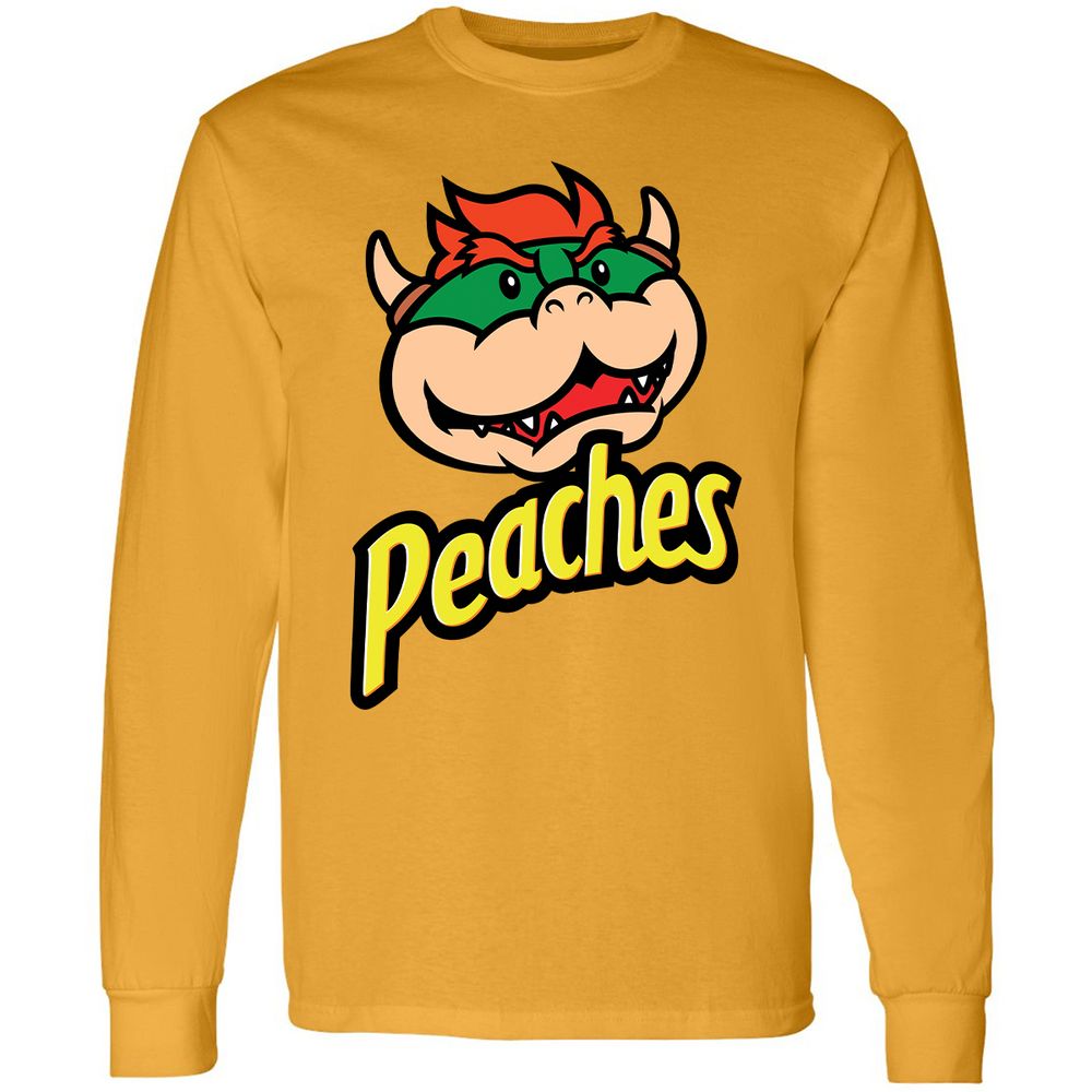 Long Sleeve T-Shirt - 8ZCTH6AK - Gold - 9