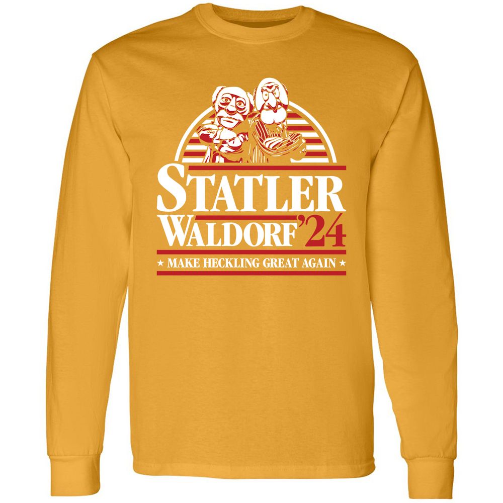 Long Sleeve T-Shirt - LRYQ87UX - Gold - 9