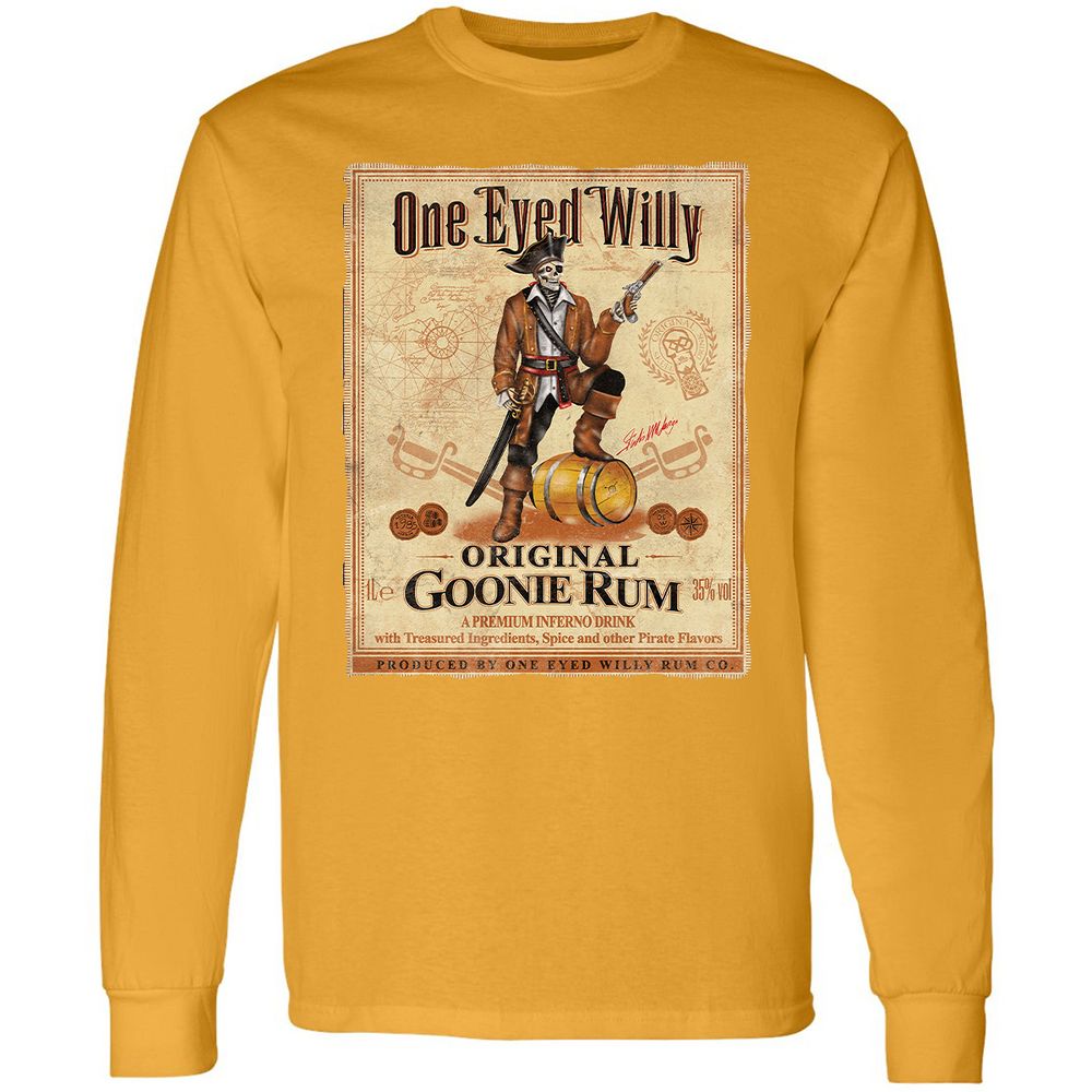 Long Sleeve T-Shirt - JVBZFRTM - Gold - 9