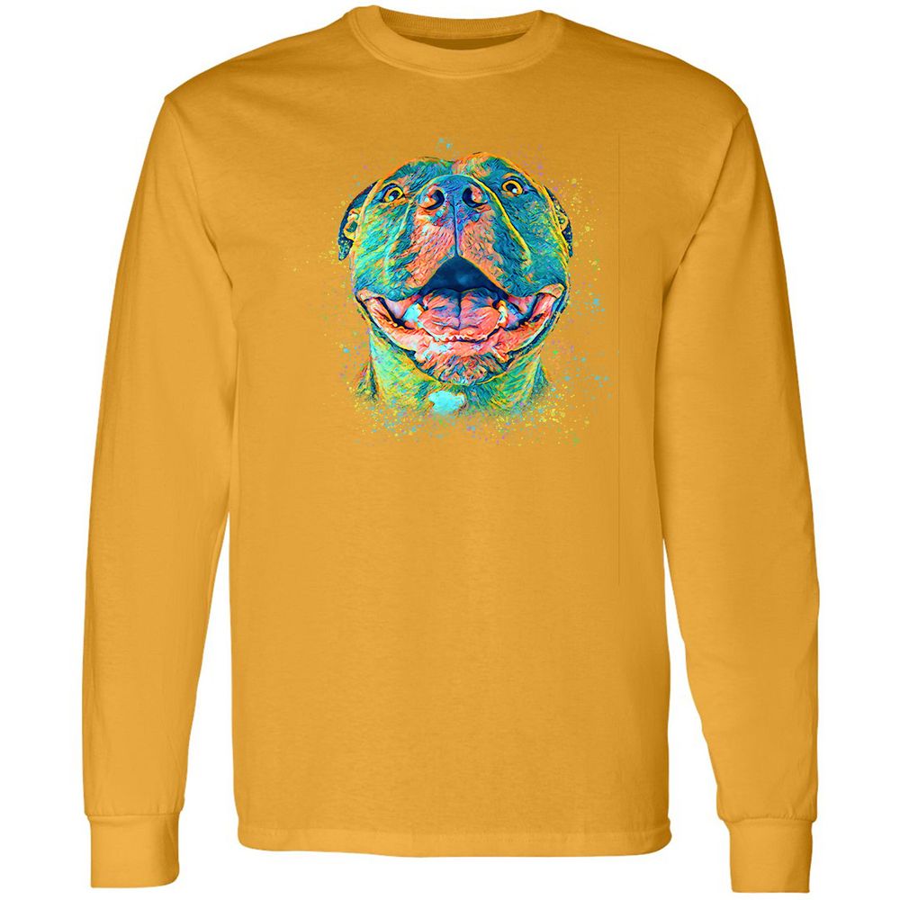 Long Sleeve T-Shirt - 6X2UKE8J - Gold - 9
