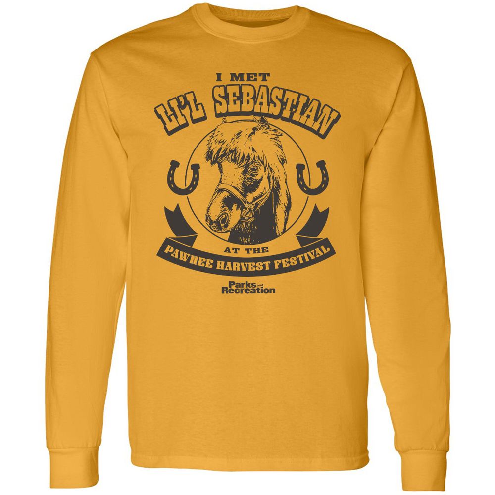 Long Sleeve T-Shirt - QD3KEZEQ - Gold - 9