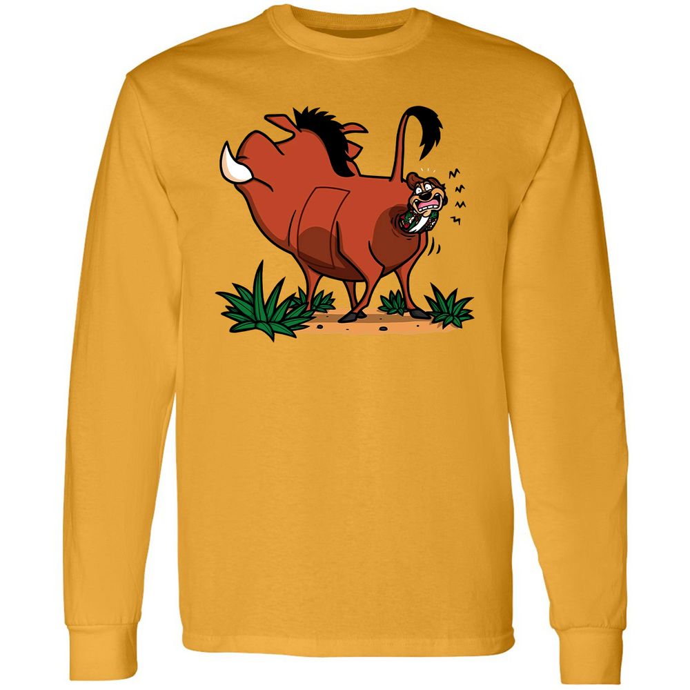 Long Sleeve T-Shirt - 9EVE3PF1 - Gold - 9