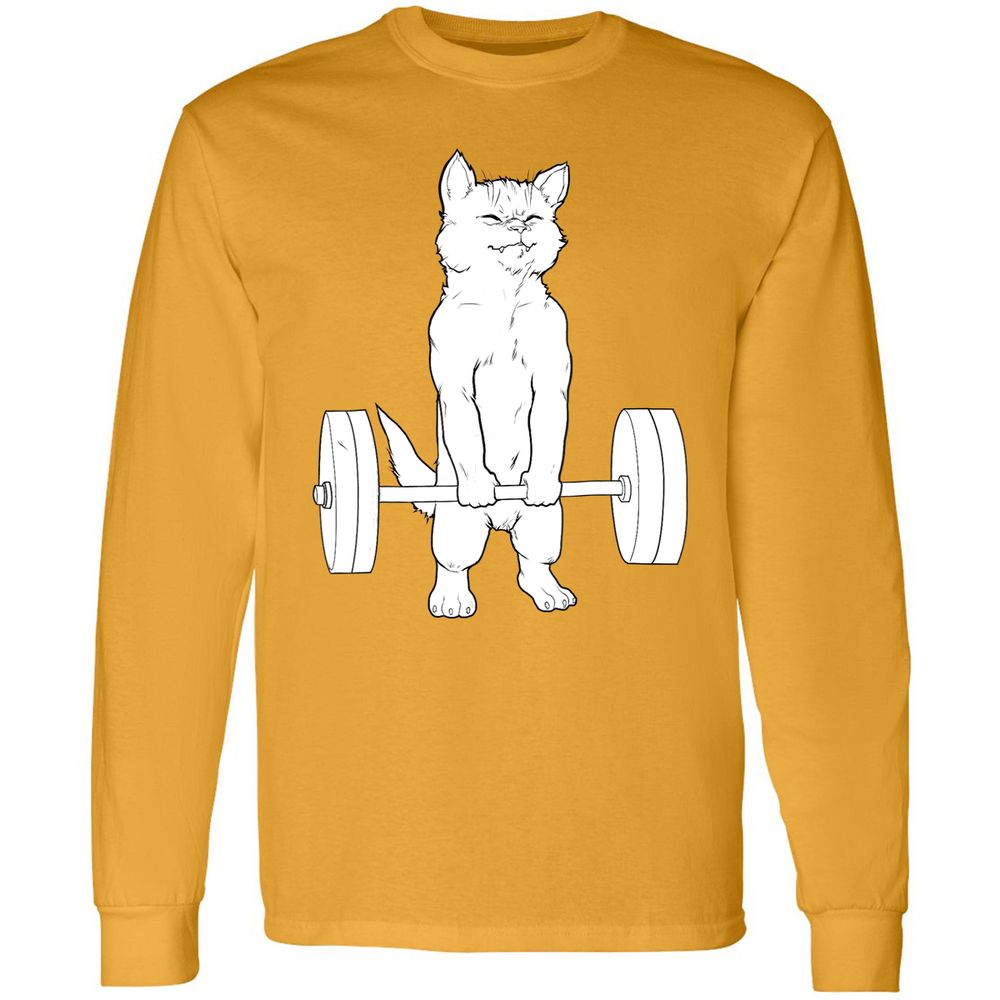 Long Sleeve T-Shirt - X4AWUGHD - Gold - 9