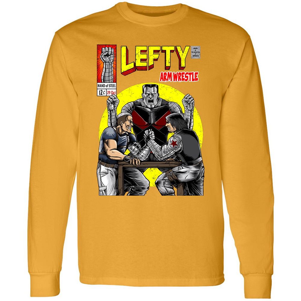 Long Sleeve T-Shirt - F9HFDWZV - Gold - 9