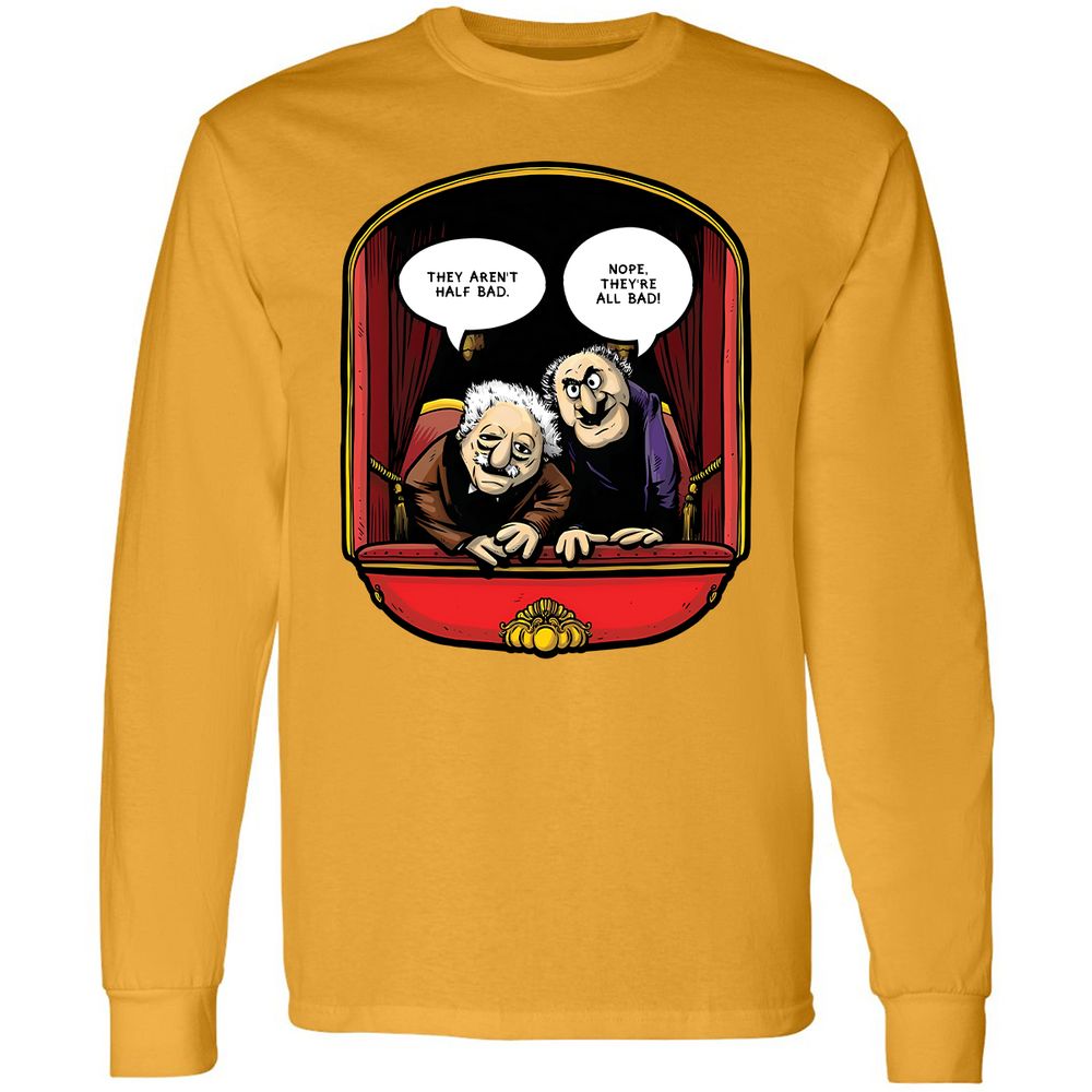 Statler and Waldorf (All Bad) - Gold - 9