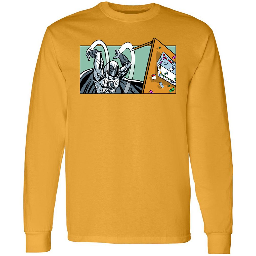 Long Sleeve T-Shirt - QRD4CUQV - Gold - 9