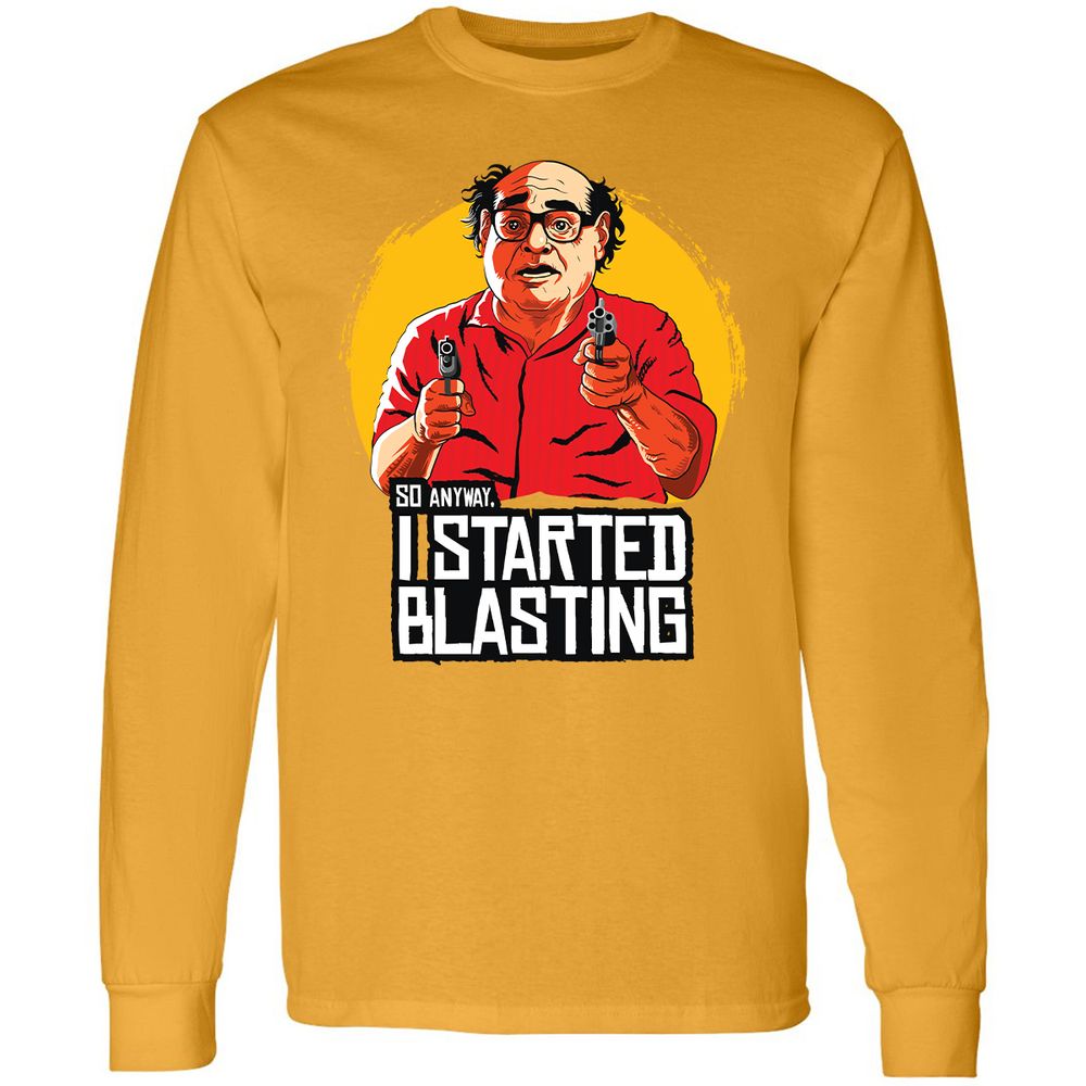 Long Sleeve T-Shirt - MUXSD8YM - Gold - 9