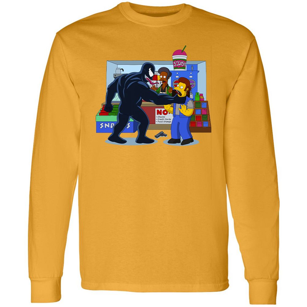 Long Sleeve T-Shirt - BZ5P6JXE - Gold - 9