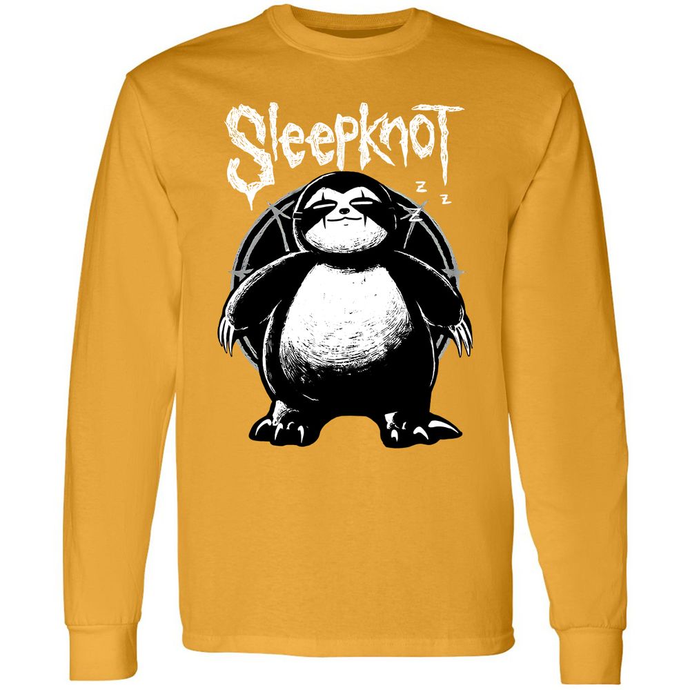 Long Sleeve T-Shirt - 9AVVEKVQ - Gold - 9