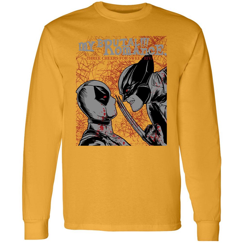 Long Sleeve T-Shirt - QDVQY1VC - Gold - 9