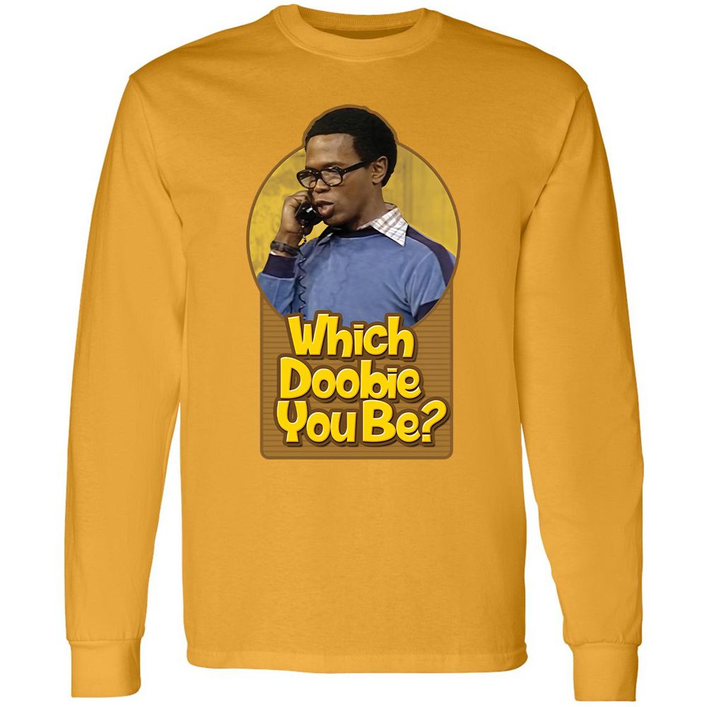 Long Sleeve T-Shirt - KJ6B2TU8 - Gold - 9