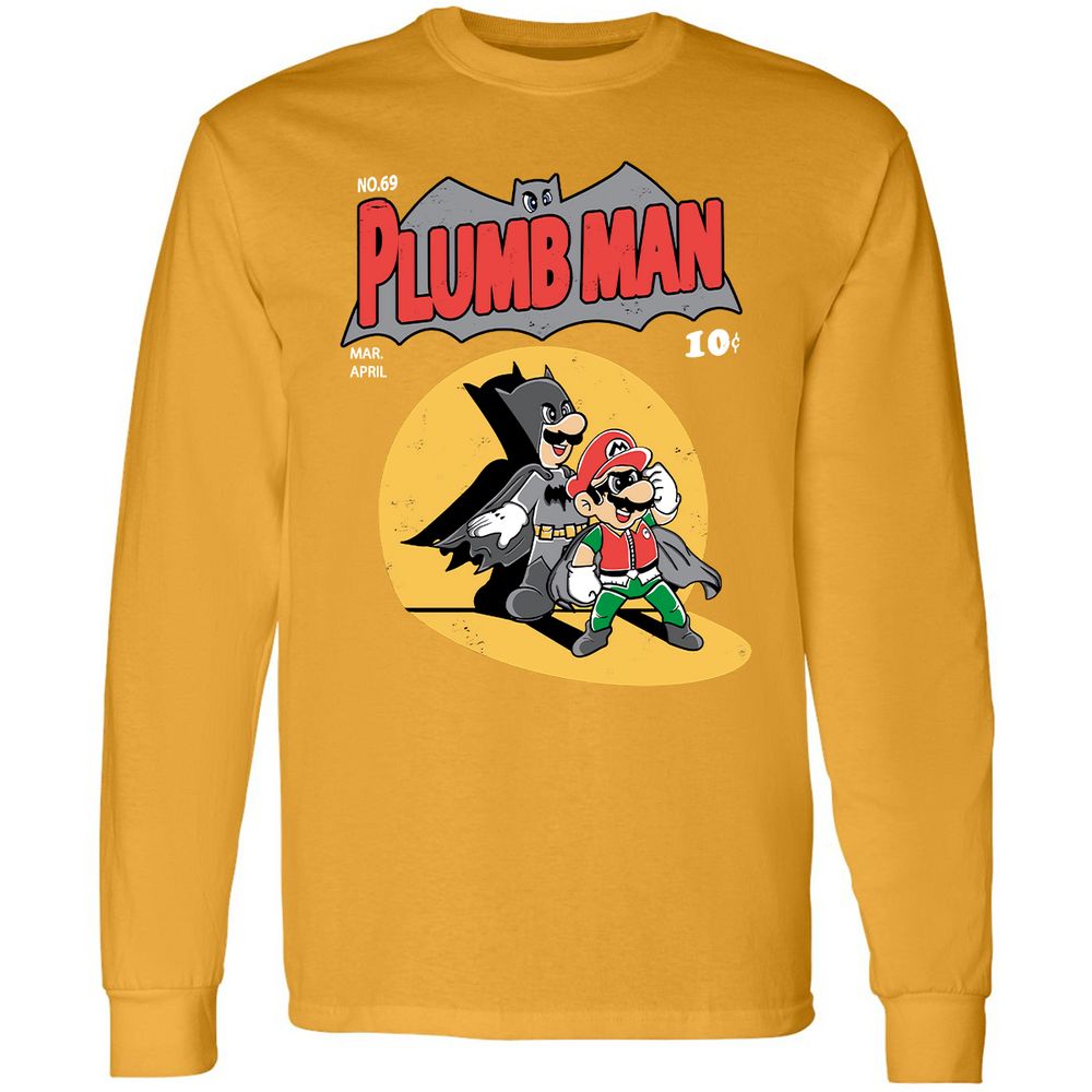 Long Sleeve T-Shirt - SCDXR6J1 - Gold - 9