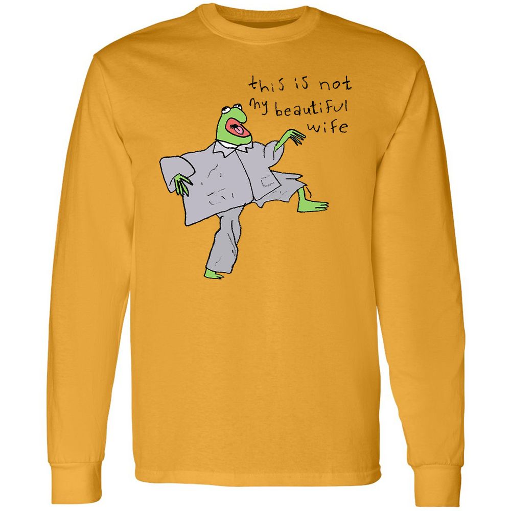 Long Sleeve T-Shirt - 3GSB3F2S - Gold - 9