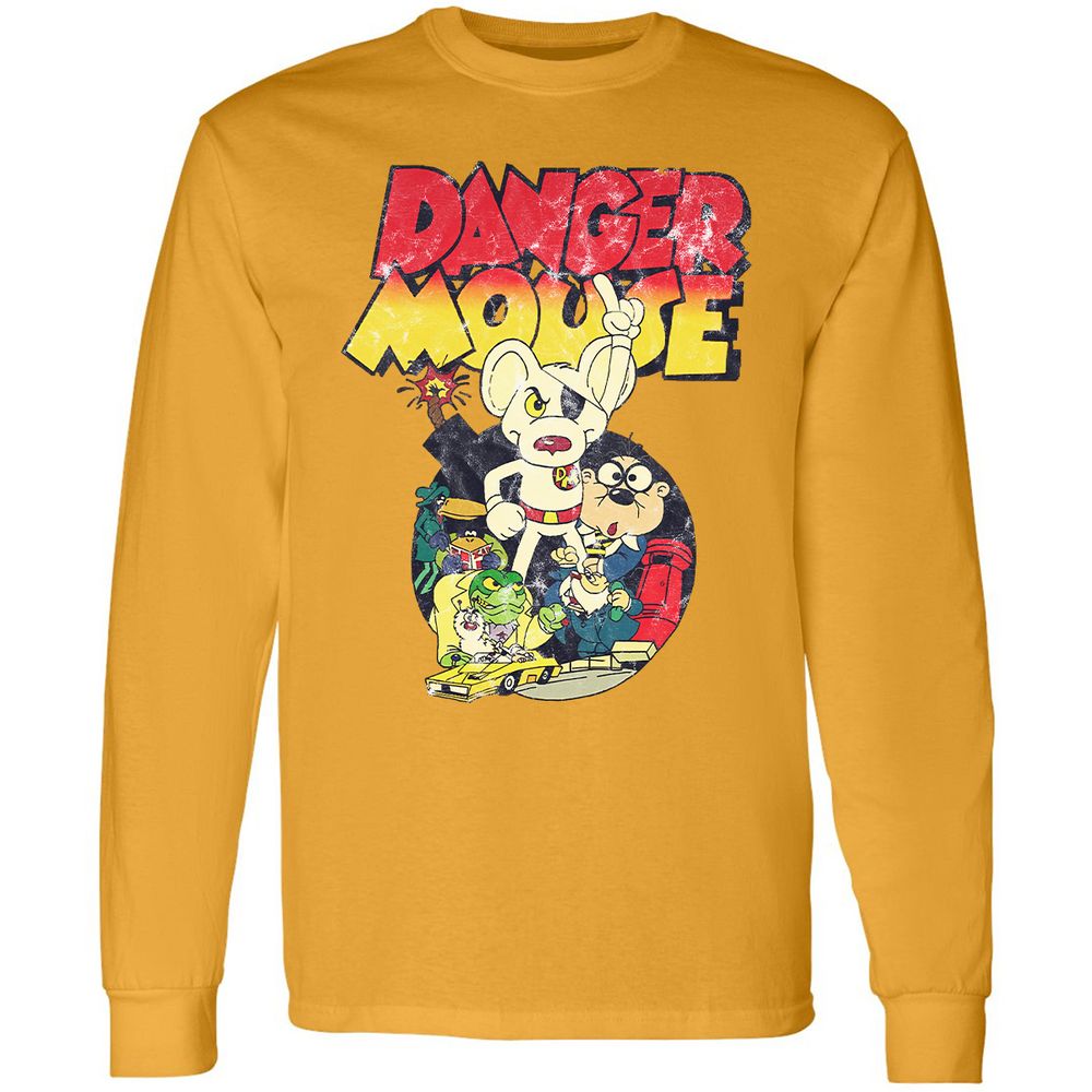 Long Sleeve T-Shirt - KDSH1GDK - Gold - 9