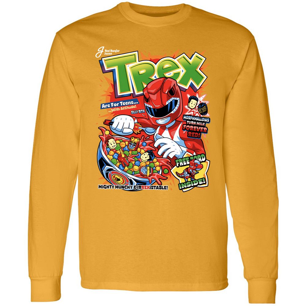 Long Sleeve T-Shirt - S4QWXD88 - Gold - 9