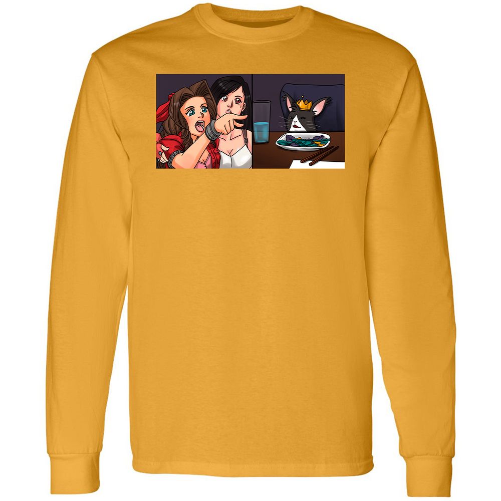 Long Sleeve T-Shirt - JRZ6NE6R - Gold - 9