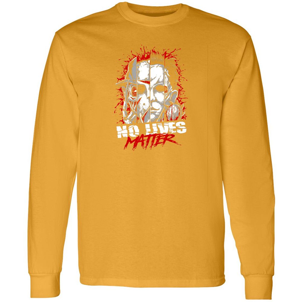 Long Sleeve T-Shirt - KGHJH338 - Gold - 9