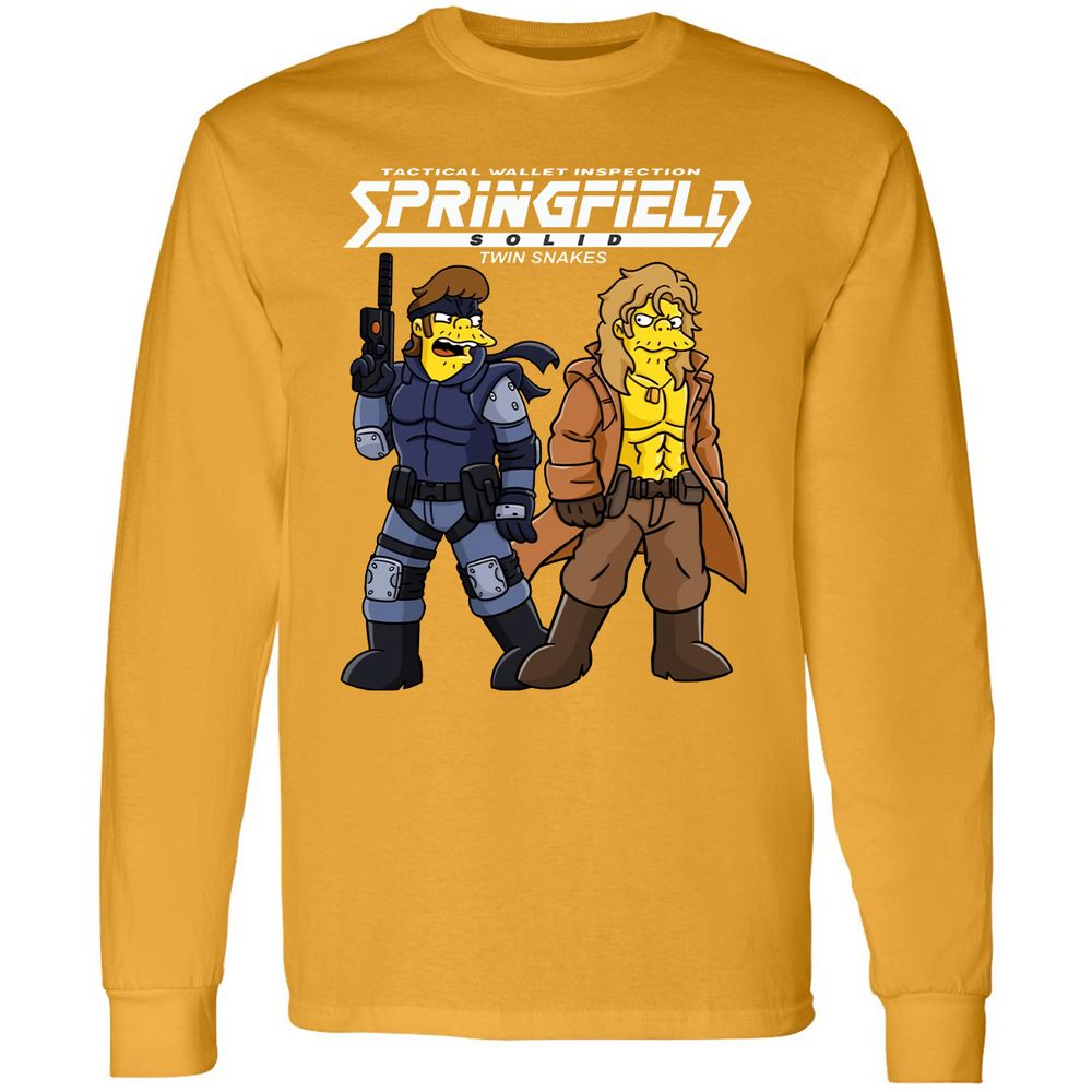 Long Sleeve T-Shirt - K2MUF5UW - Gold - 9