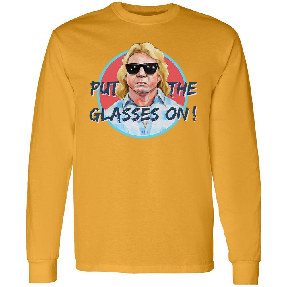 Long Sleeve T-Shirt - 8Q5HPNMN - Gold - 9