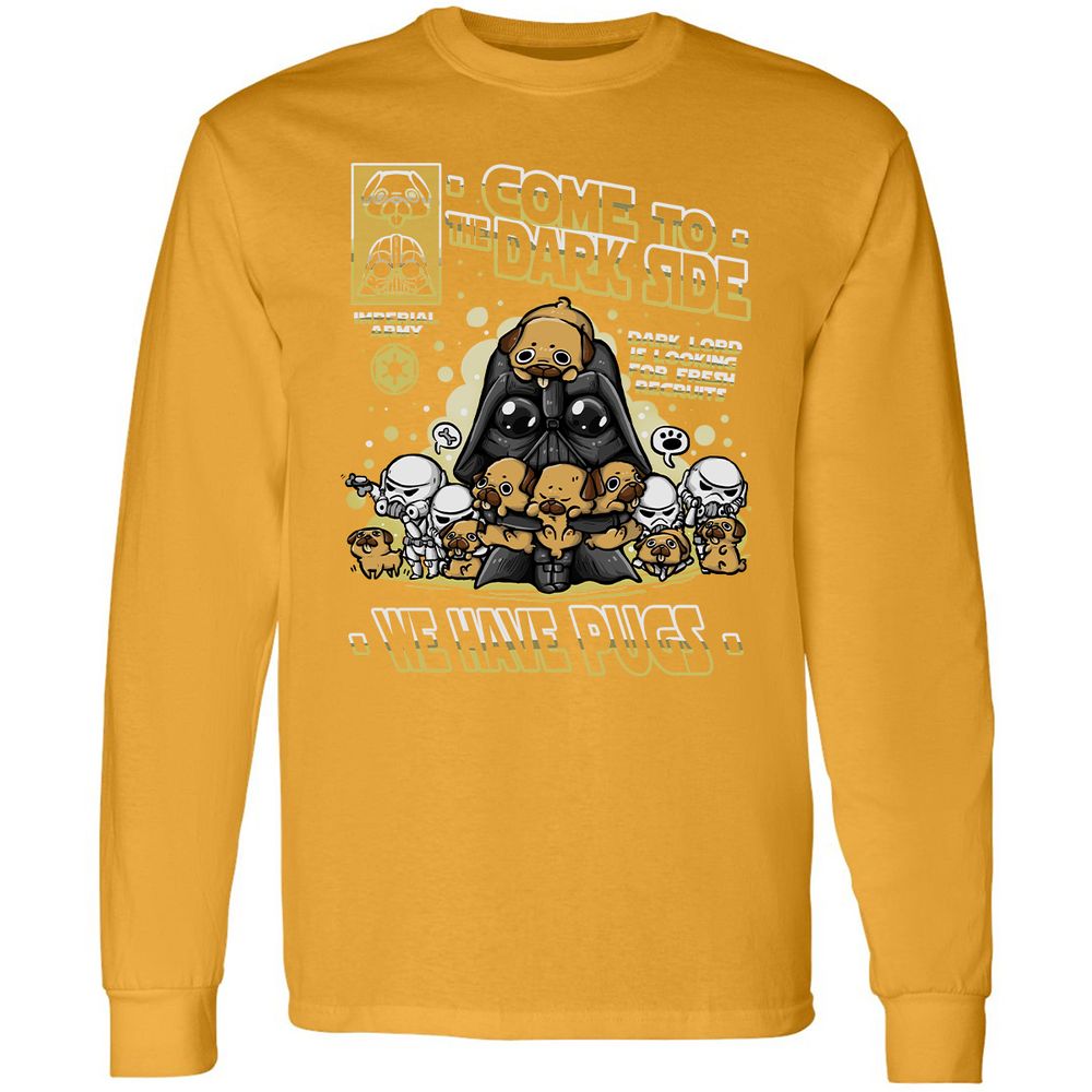 Long Sleeve T-Shirt - NZXPK2LQ - Gold - 9