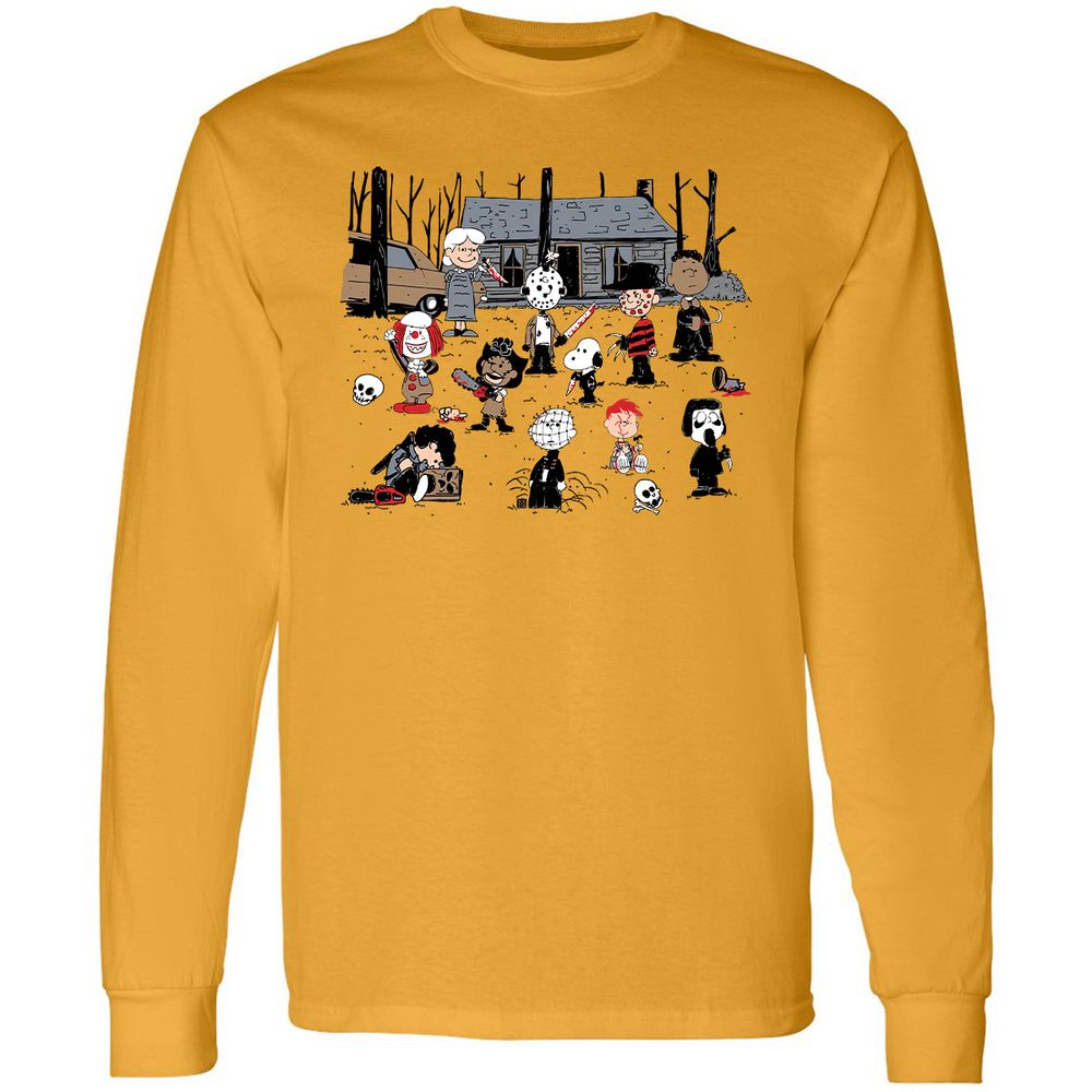 Long Sleeve T-Shirt - 51FKLSFF - Gold - 9