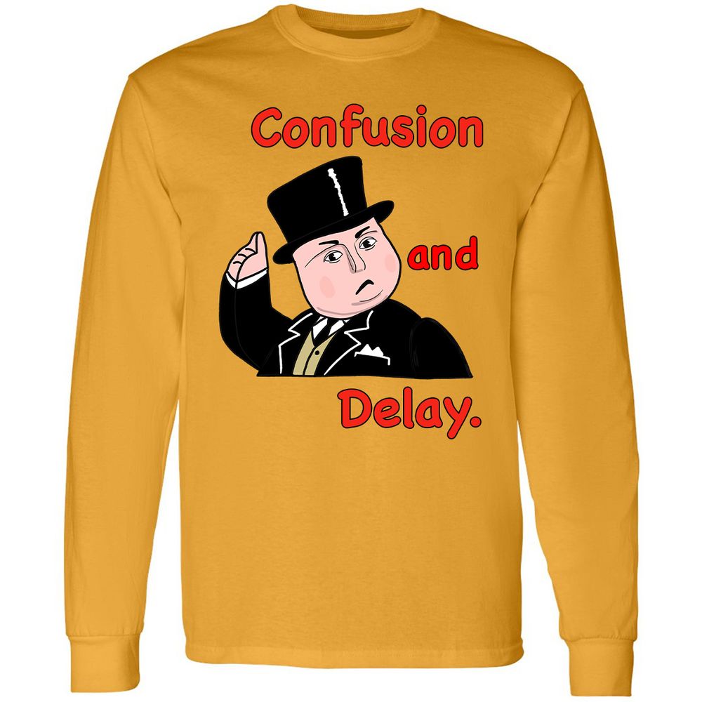 Long Sleeve T-Shirt - EHSMRSCS - Gold - 9