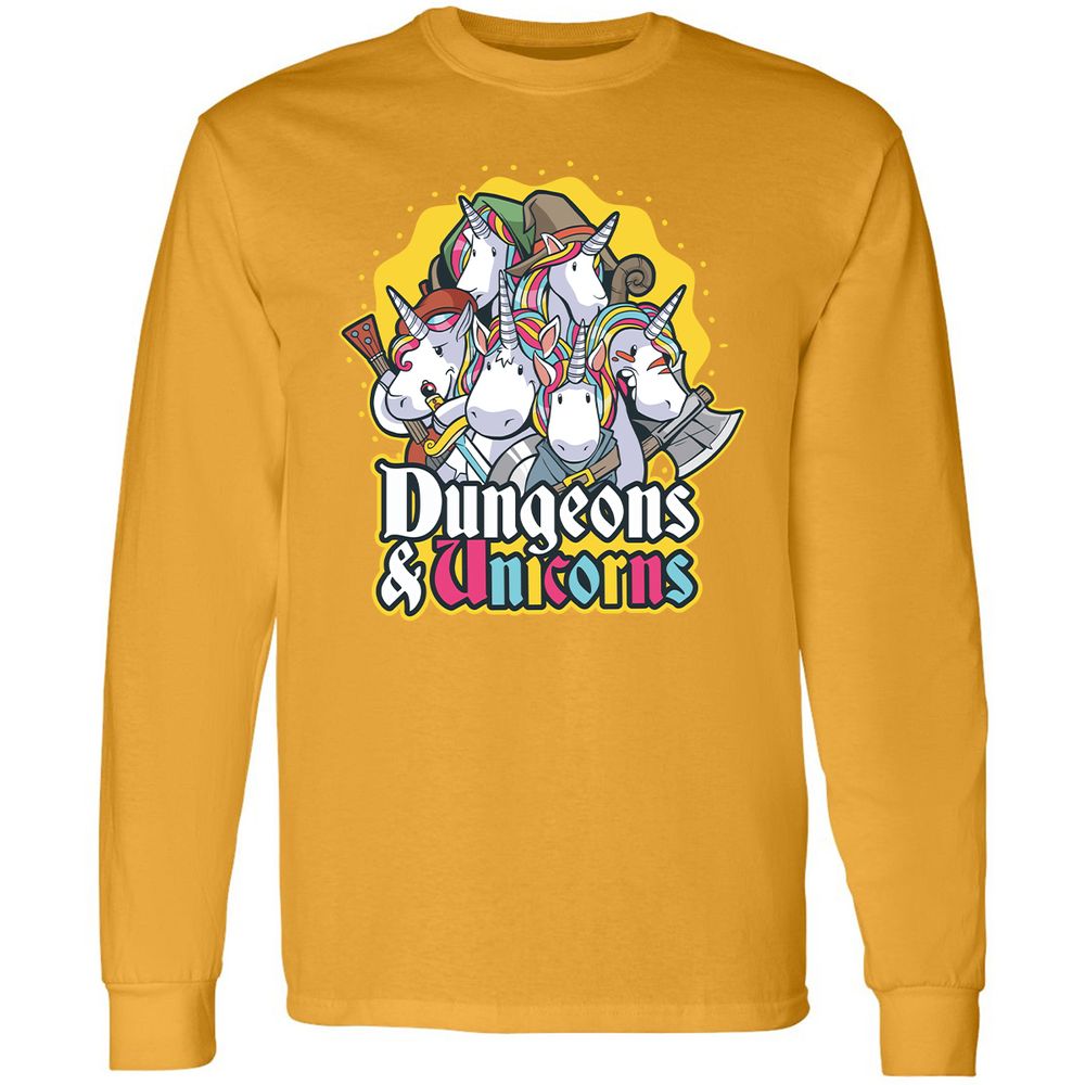 Long Sleeve T-Shirt - NV3FLN81 - Gold - 9