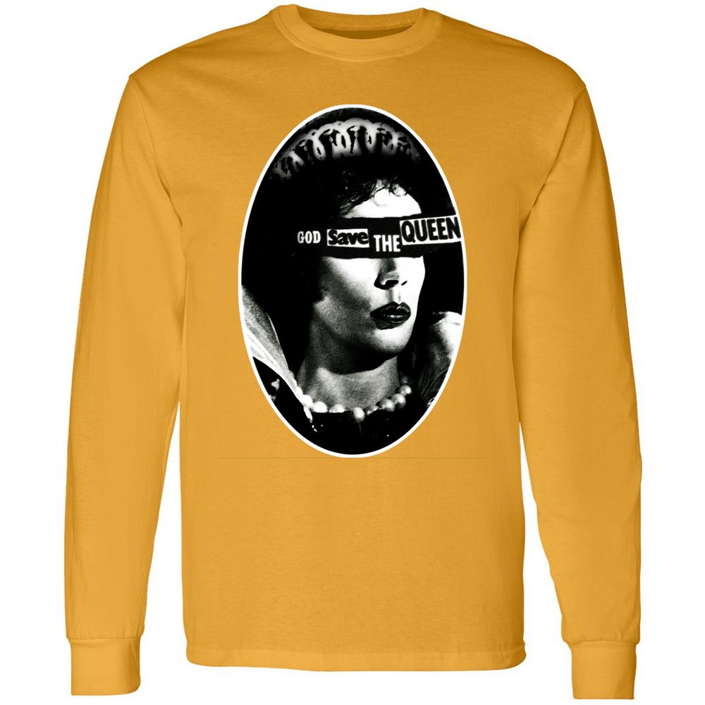 Long Sleeve T-Shirt - UJPBPHTZ - Gold - 9