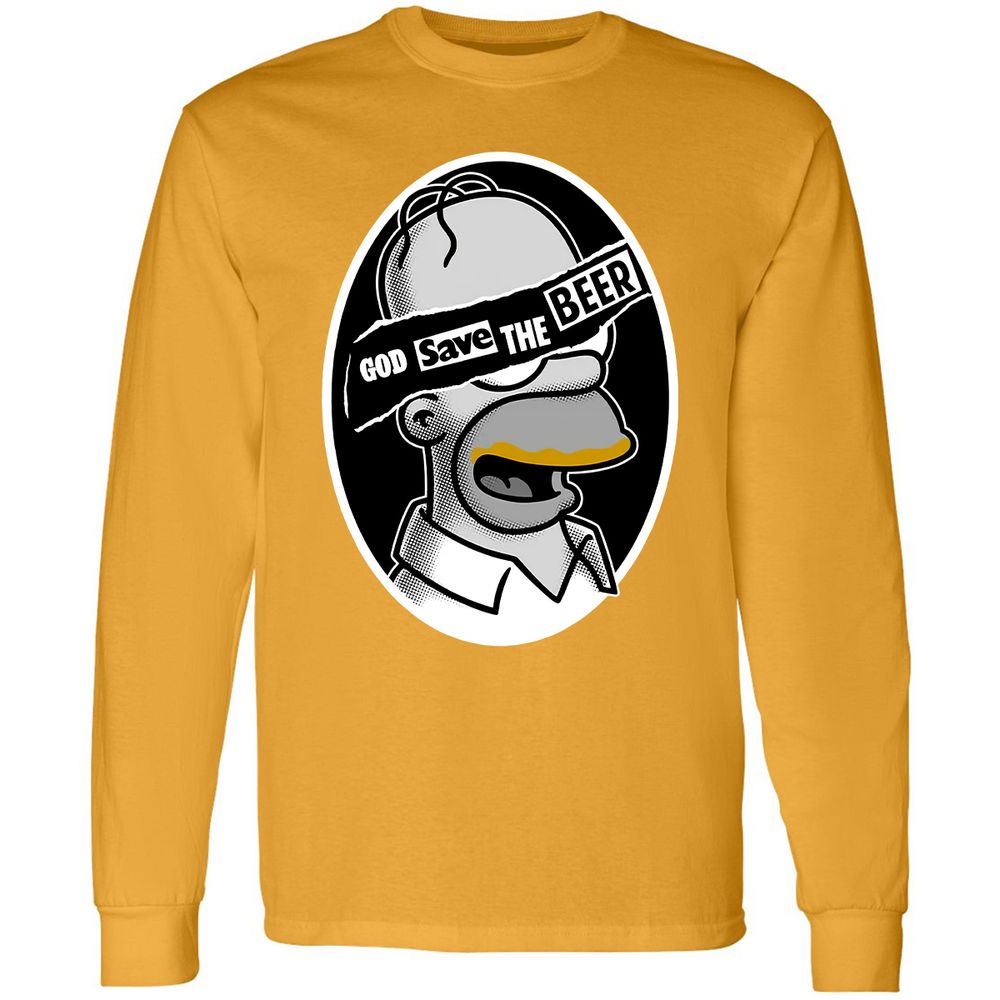 Long Sleeve T-Shirt - M942CUD8 - Gold - 9