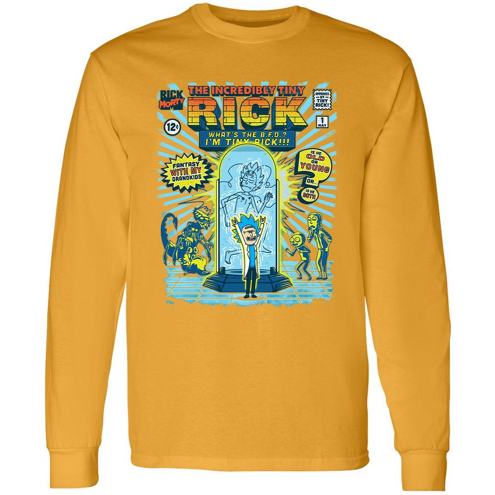 Long Sleeve T-Shirt - M8R3LZYT - Gold - 9