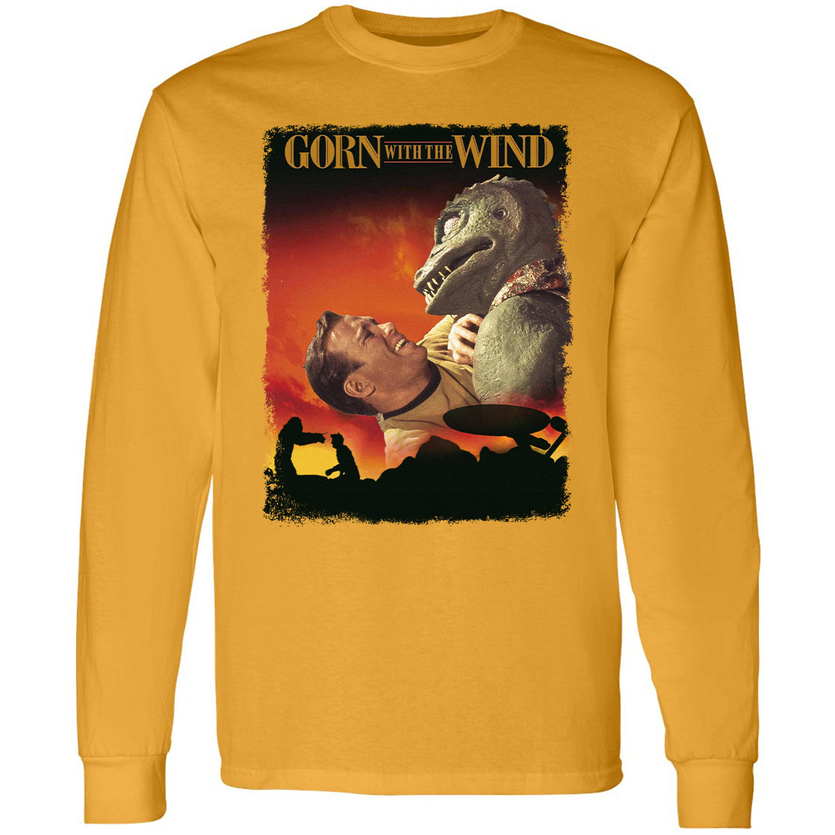 Long Sleeve T-Shirt - 9QY7SBQ4 - Gold - 9