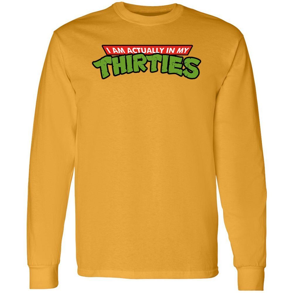 Long Sleeve T-Shirt - Y77K6K58 - Gold - 9