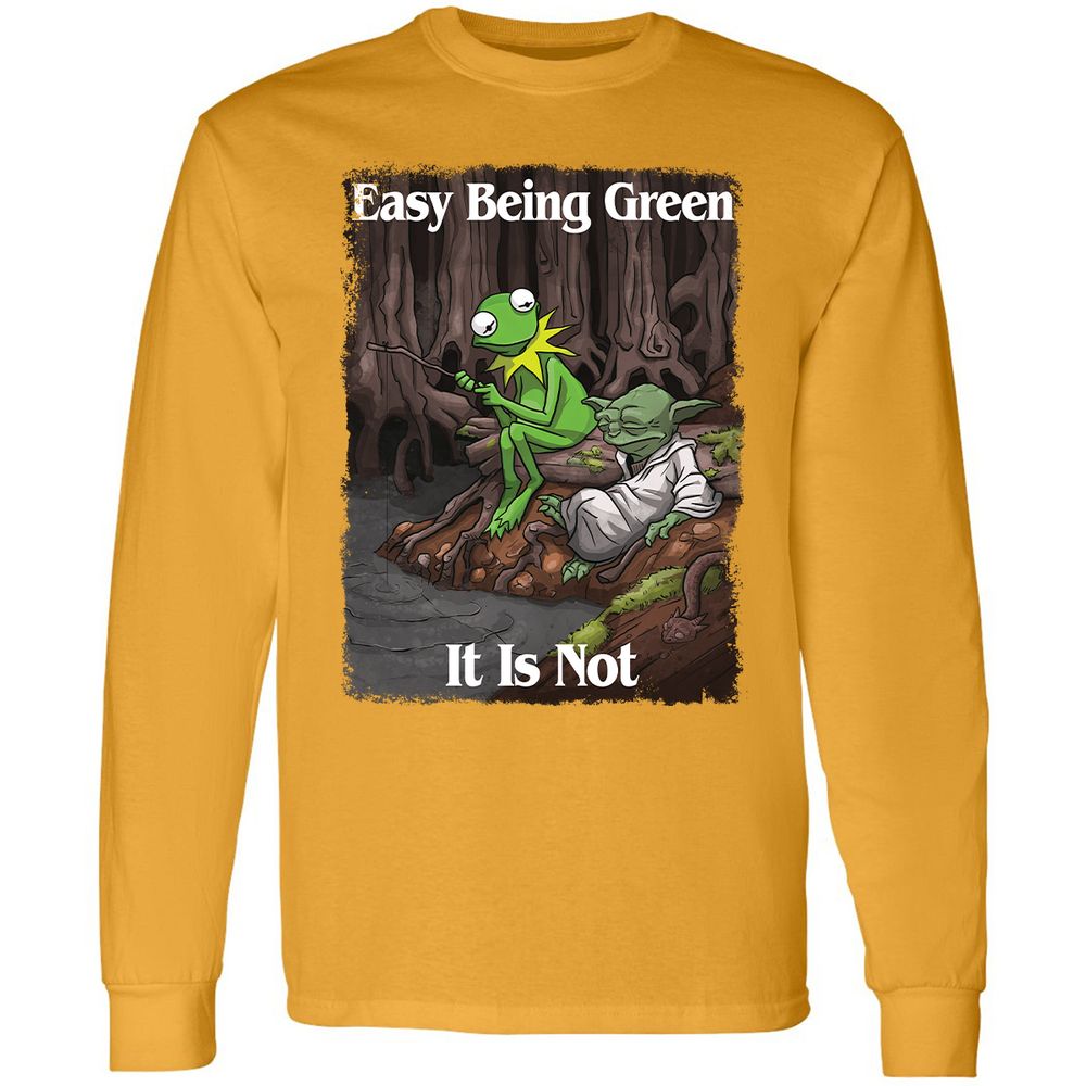 Long Sleeve T-Shirt - M39GT3QX - Gold - 9