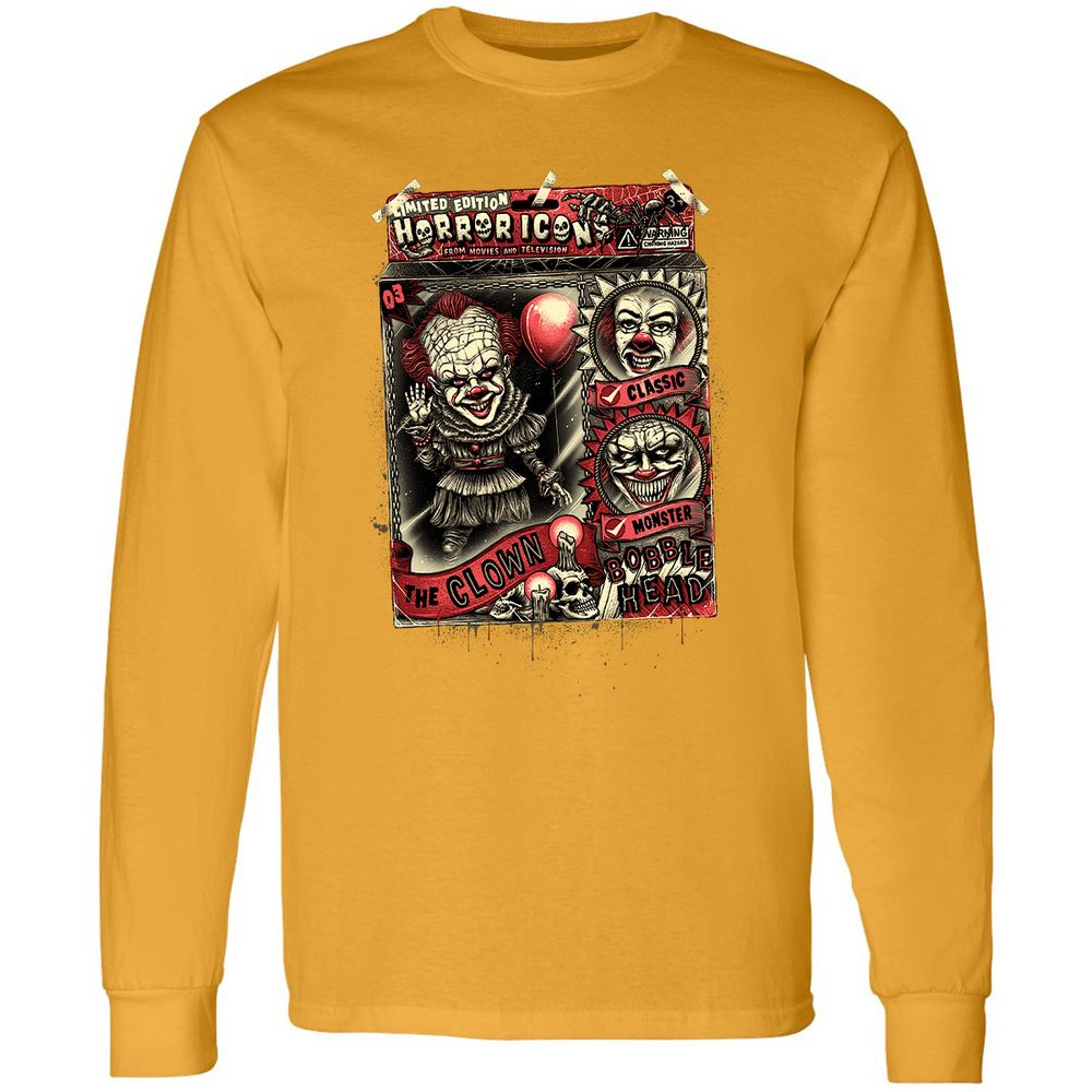 Long Sleeve T-Shirt - YAWFLYJG - Gold - 9