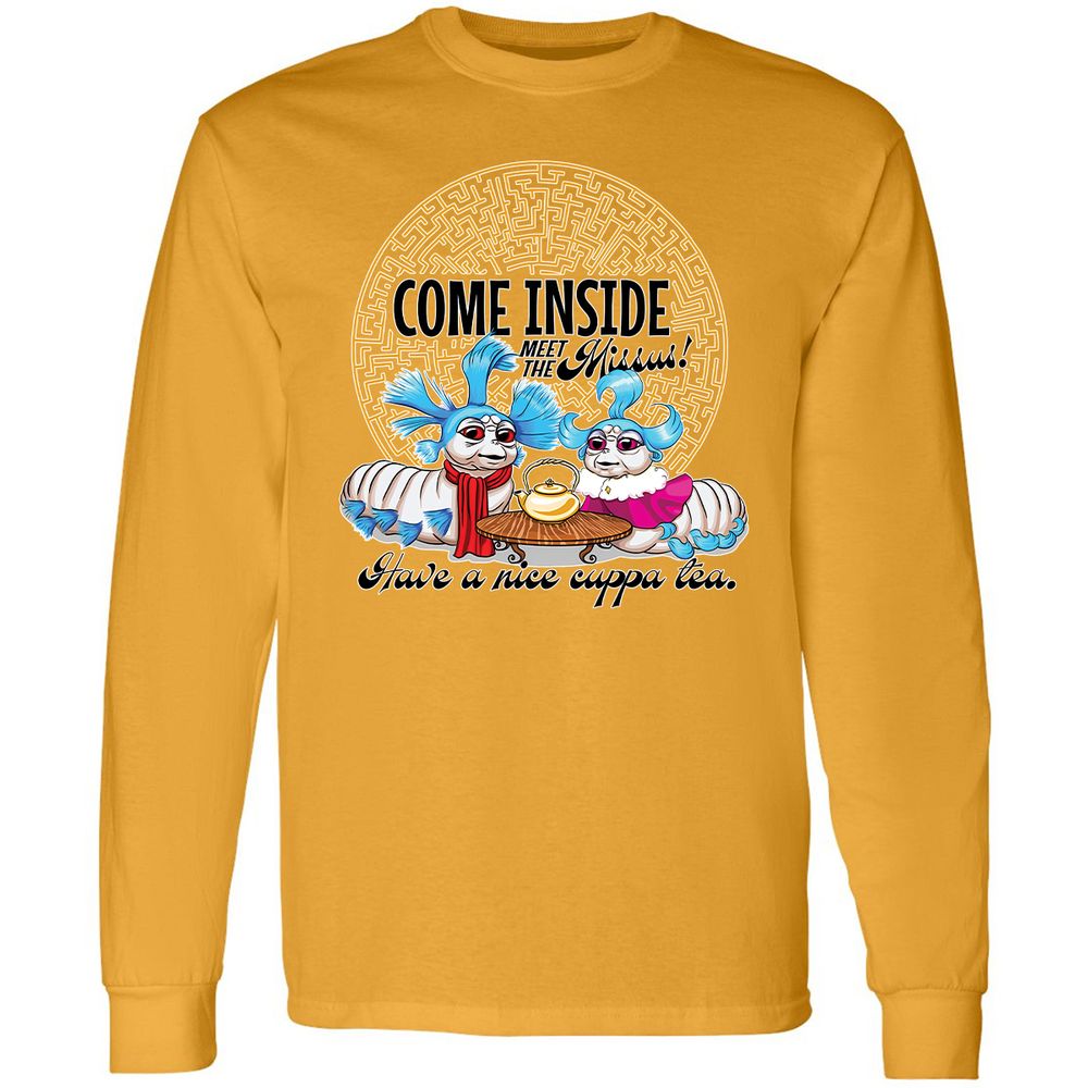 Long Sleeve T-Shirt - GQ1YQUPE - Gold - 9