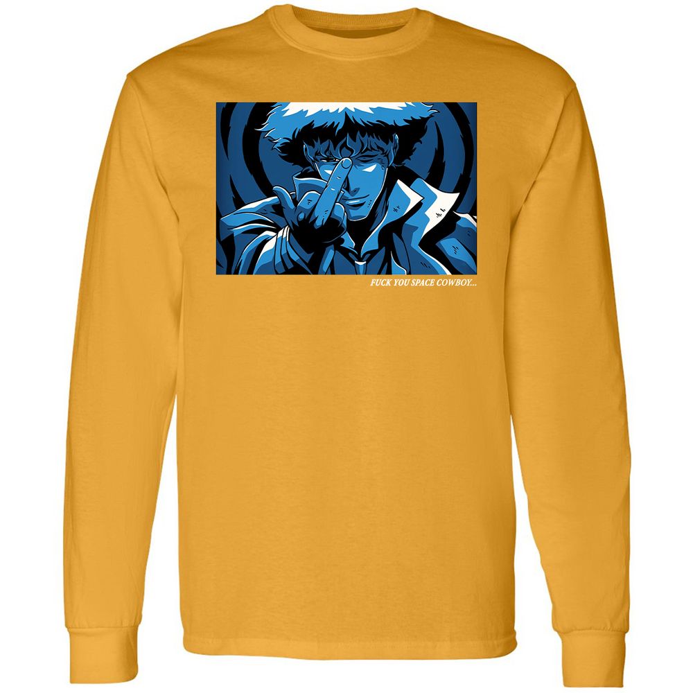 Long Sleeve T-Shirt - JW9WT8XZ - Gold - 9