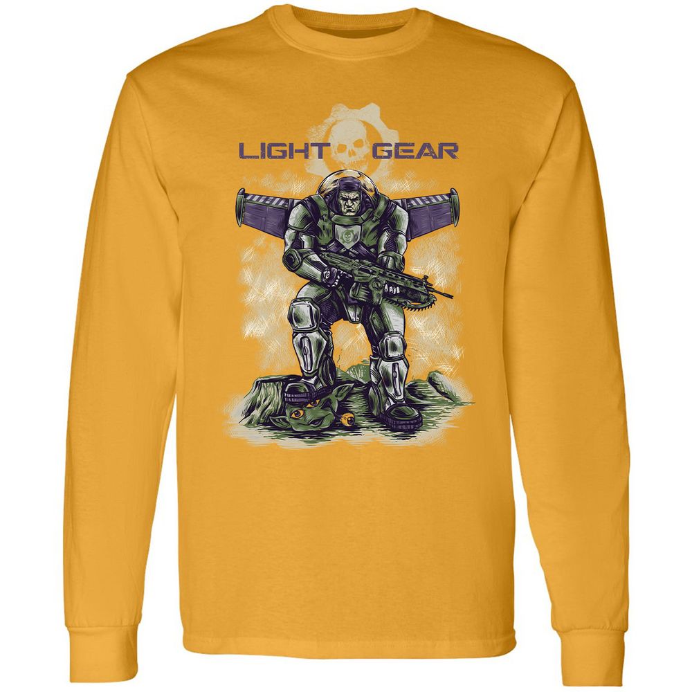 Long Sleeve T-Shirt - WY4VSENR - Gold - 9