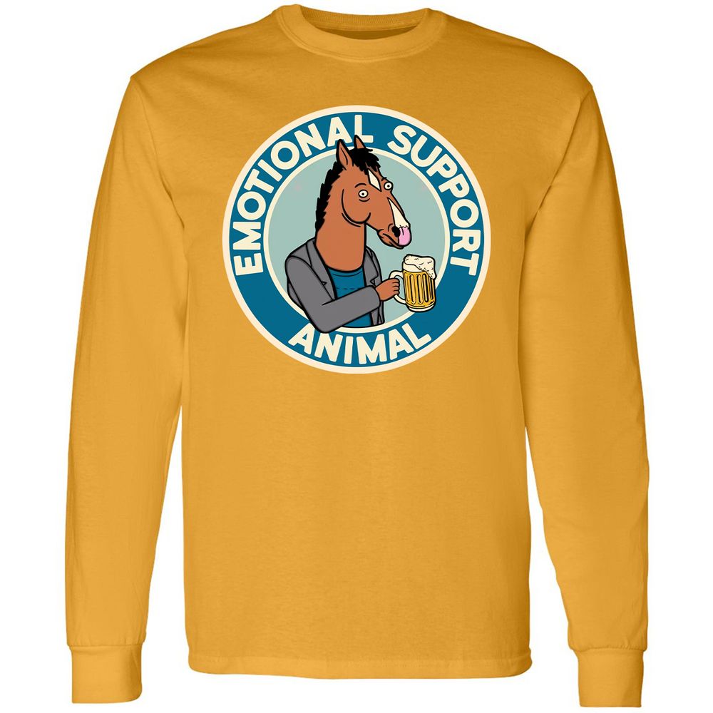 Long Sleeve T-Shirt - MNJYVW2V - Gold - 9